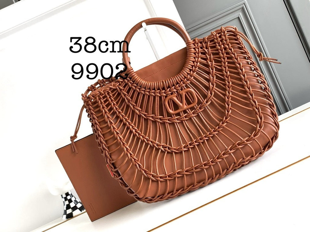 Garava Allknots Woven Leather Tote | 9902 MTX