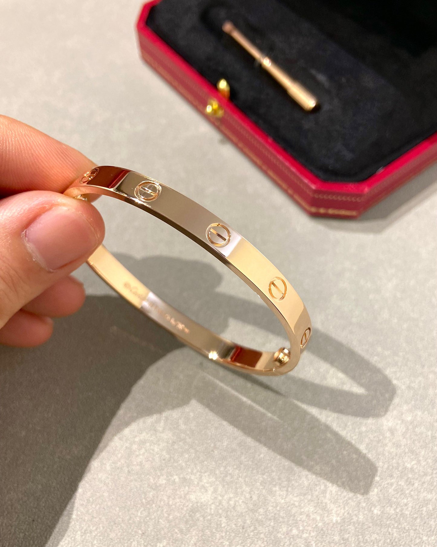 Cartier Rose Gold Screw Bracelet: Eternal Love Symbolized