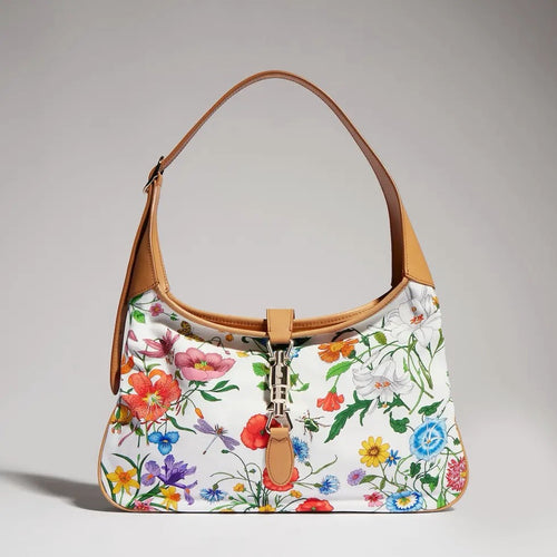 Jackie 1961 Flora Print Bag (Premium quality )