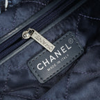 24P Denim Trash Bag Tote