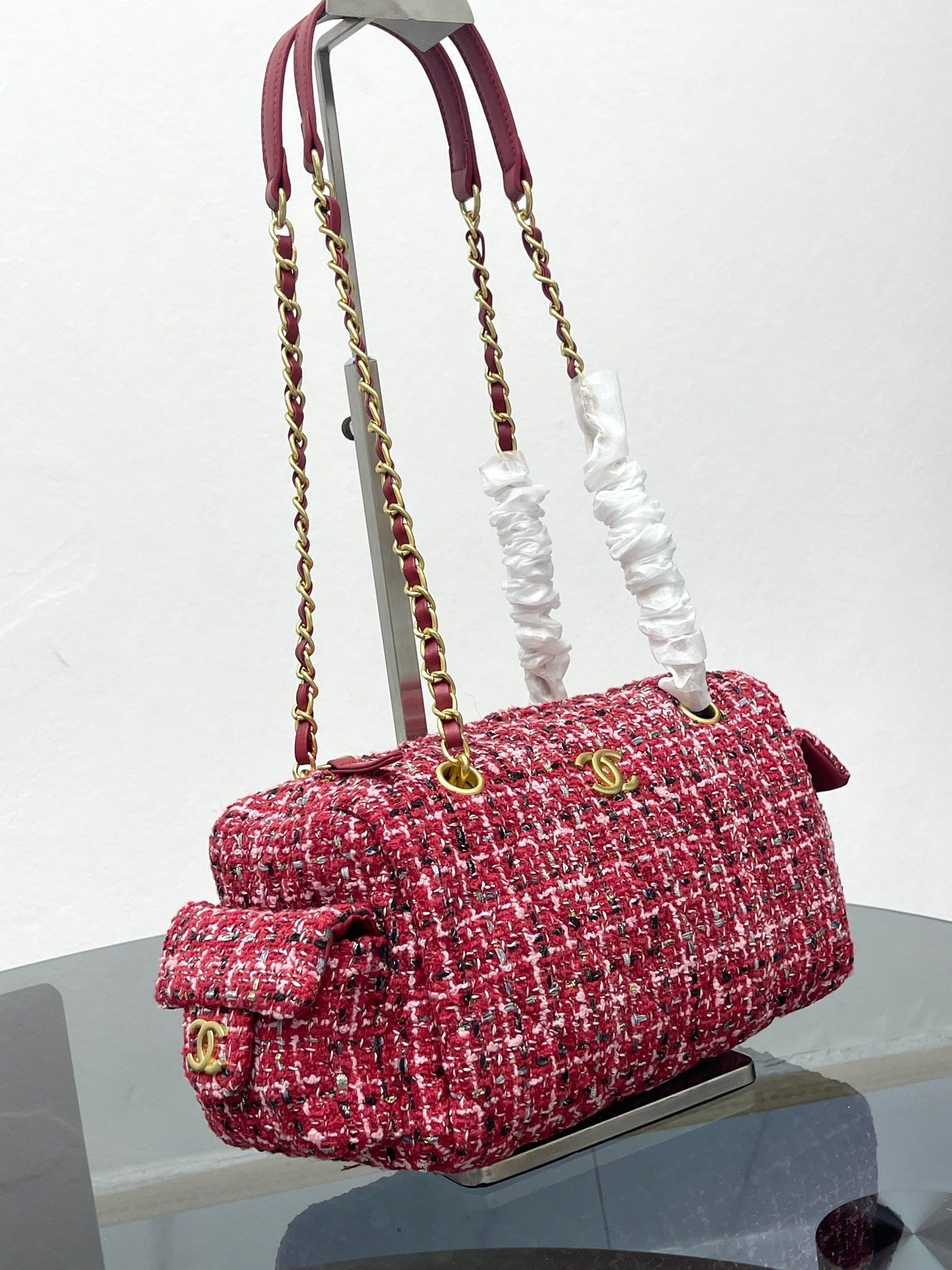 Tweed Bowling Bag