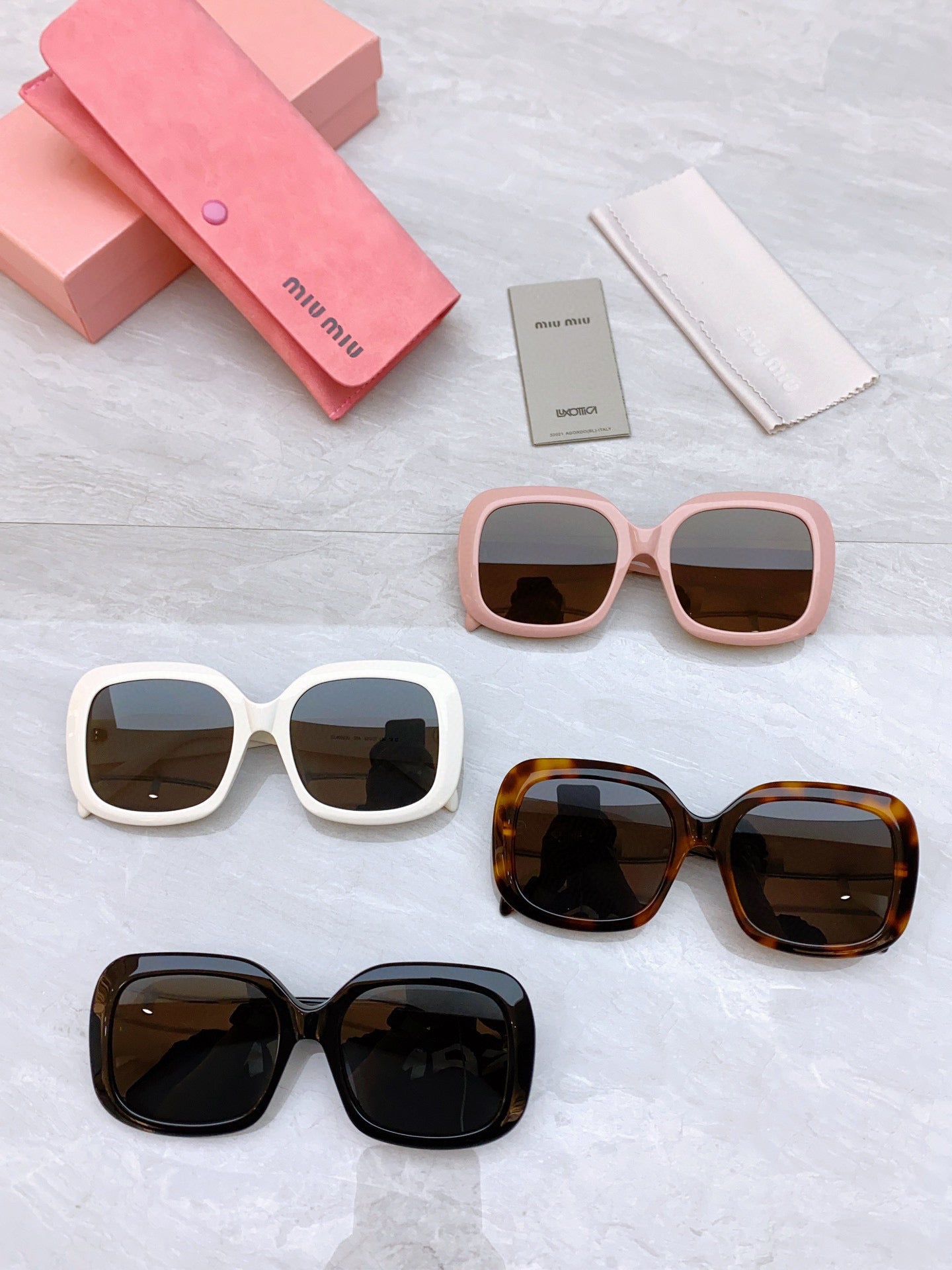 CE*L*NE TRIOMPHE XL 01 SUNGLASSES IN ACETATE