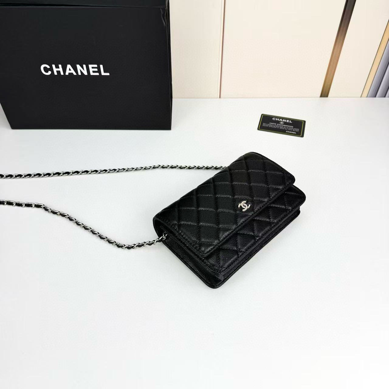 C woc Chain Wallet Bag
