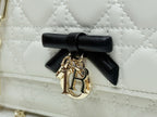 D Bow Top Handle Crossbody Bag