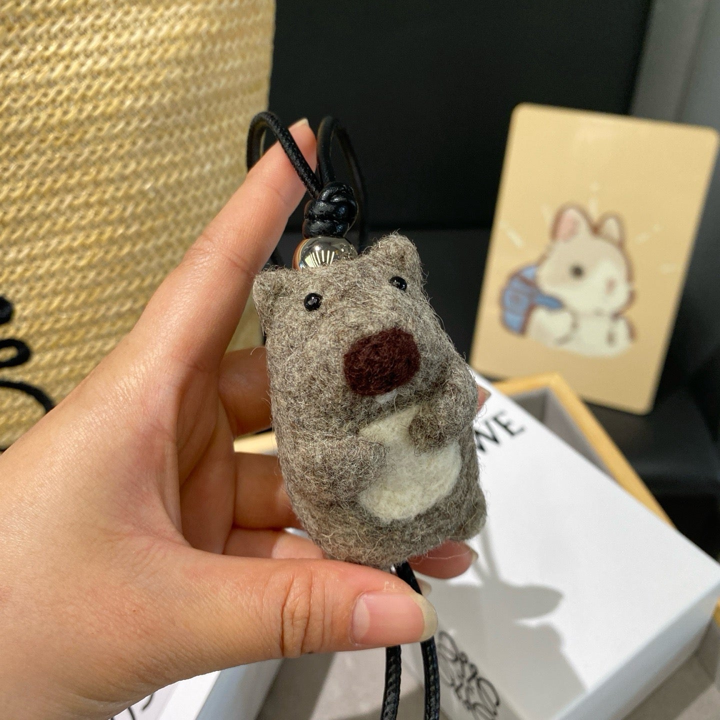 New Arrival – Felt & Leather Squid Charm