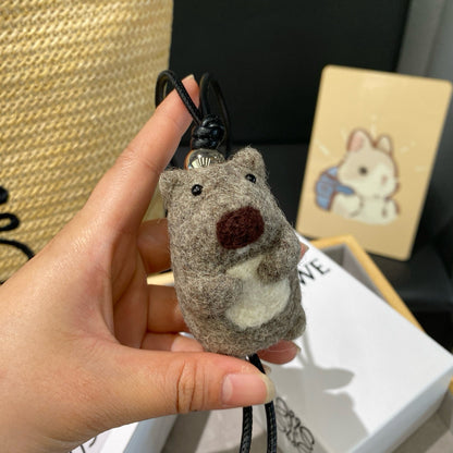 New Arrival – Felt & Leather Squid Charm