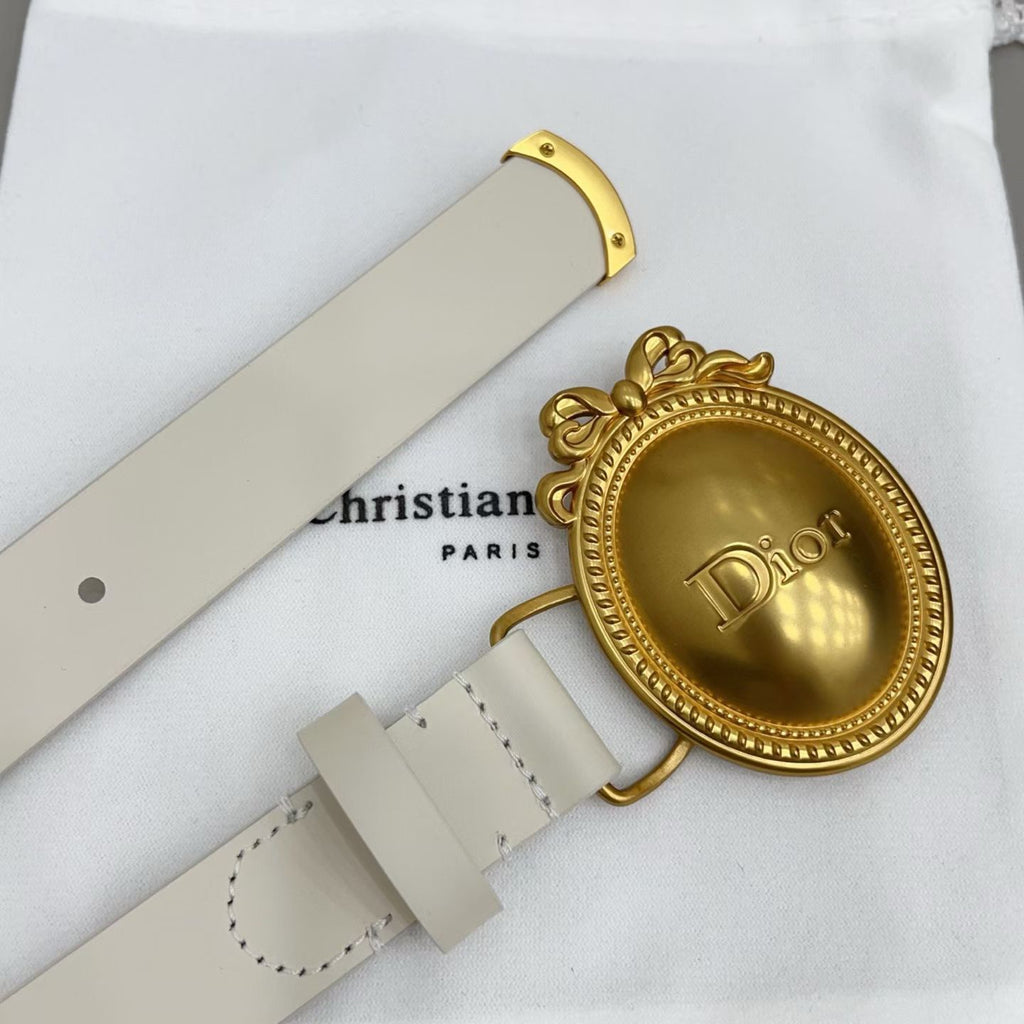 Médaillon Oval Buckle Belt — 25 mm