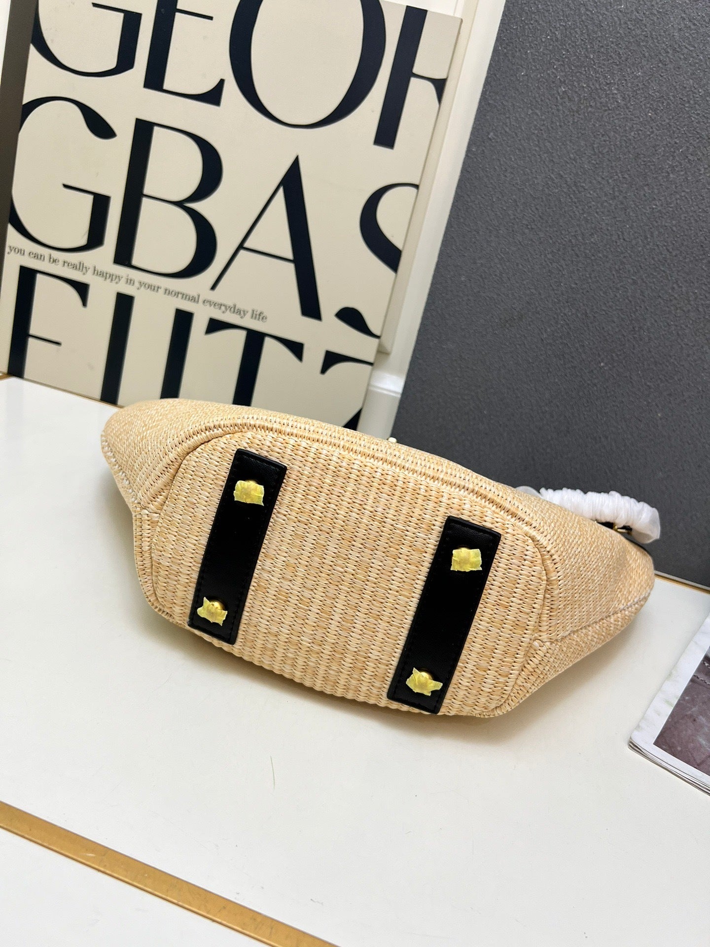 Woven Basket Beach Tote – 2025 Summer Edition