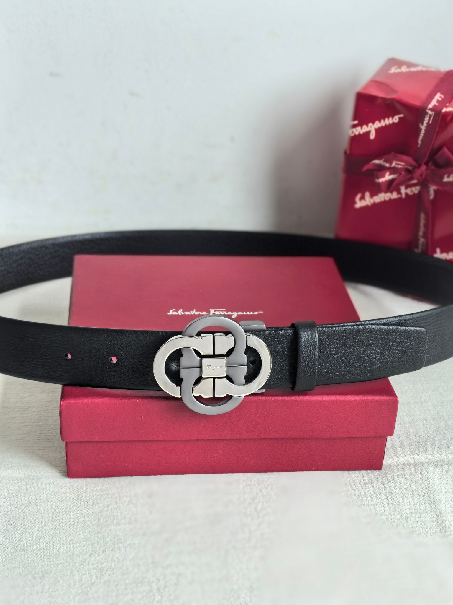 Classic Dual-Ring Buckle Belt — 35mm