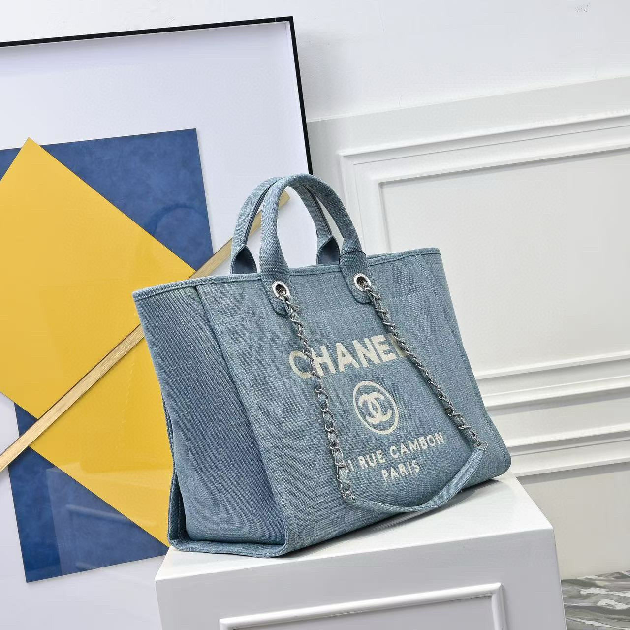 Luxury Canvas Tote (AS3257) – Limited Edition
