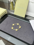 Laser-Engraved Five-Flower Bracelet (Premium quality)