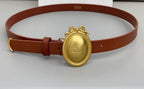 Médaillon Oval Buckle Belt — 25 mm