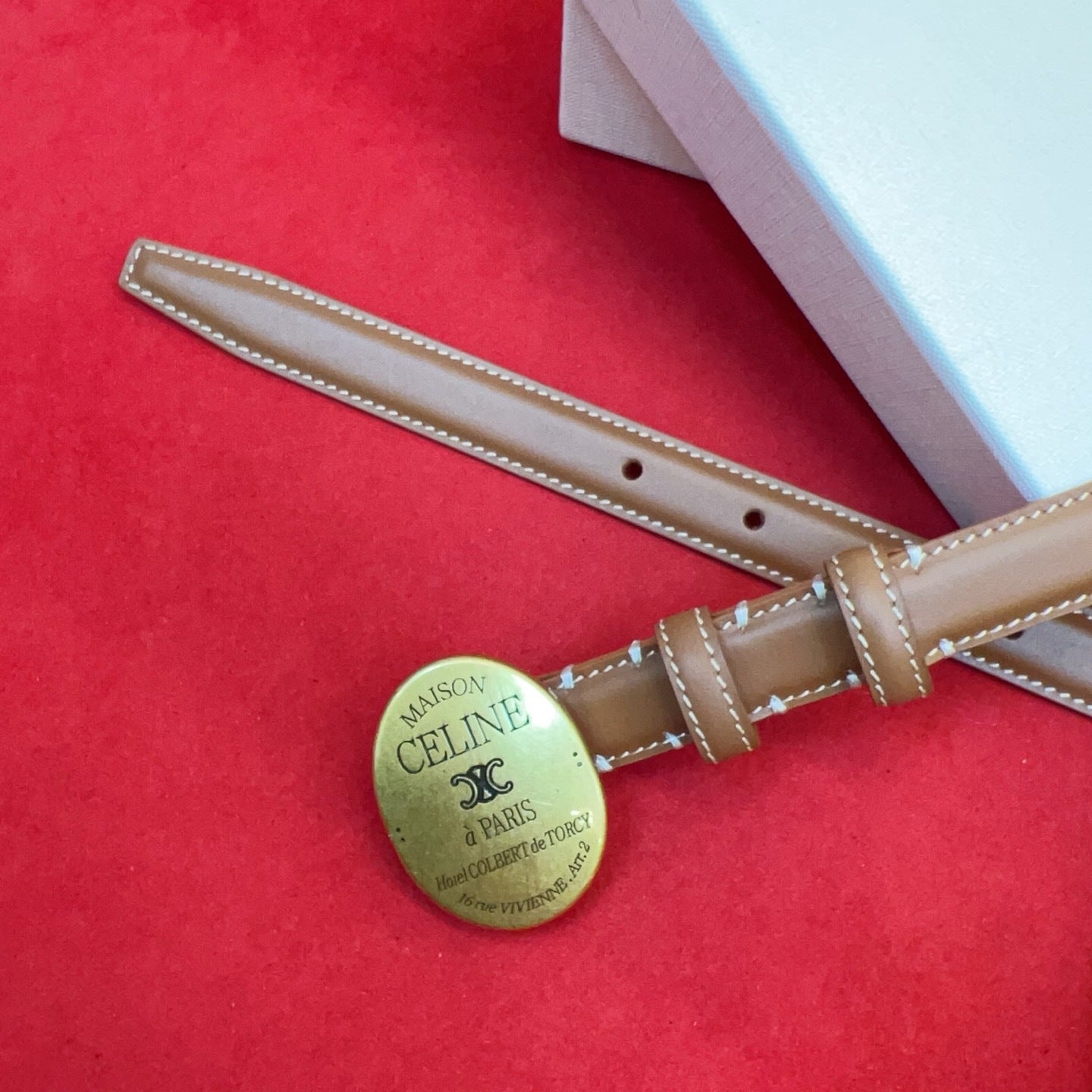 Teen Triomphe Slim Belt — 18mm