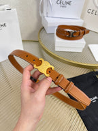 Triomphe Buckle Belt — 25mm