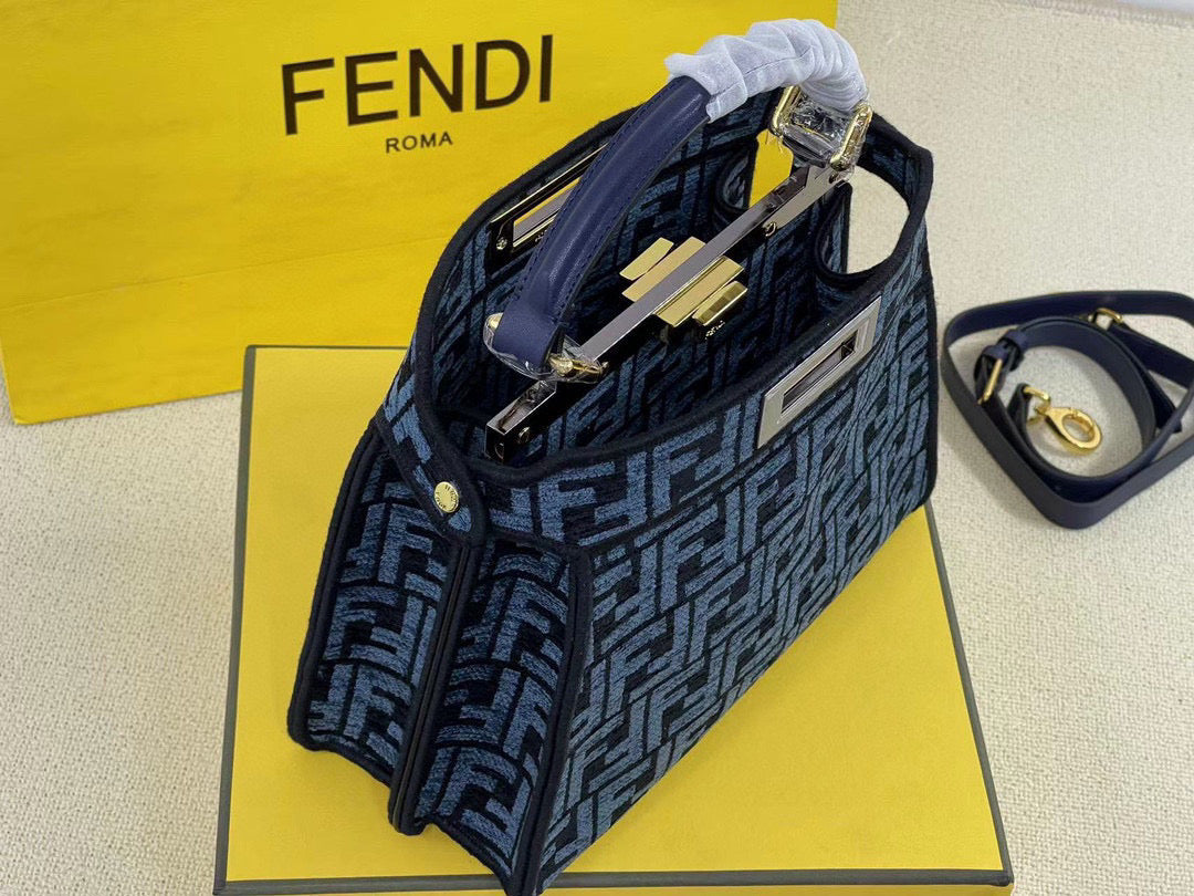 Small Peekaboo Handbag by FE*N*DI