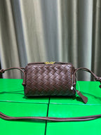 Woven Leather Concert Pouch