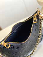 Embossed Leather Shoulder Bag (Premium Quality)