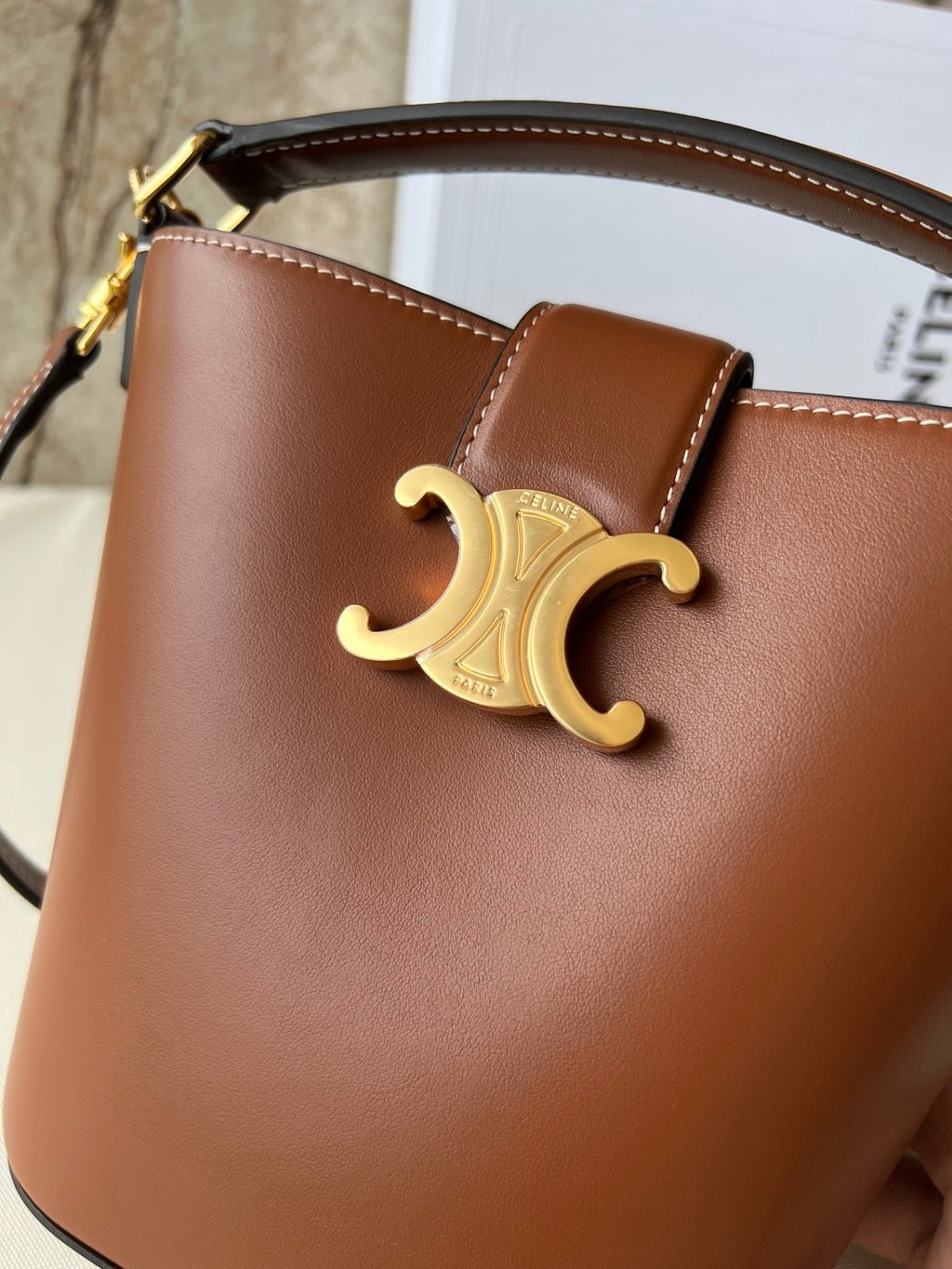 Louise Mini Bucket Bag (Premium Quality )