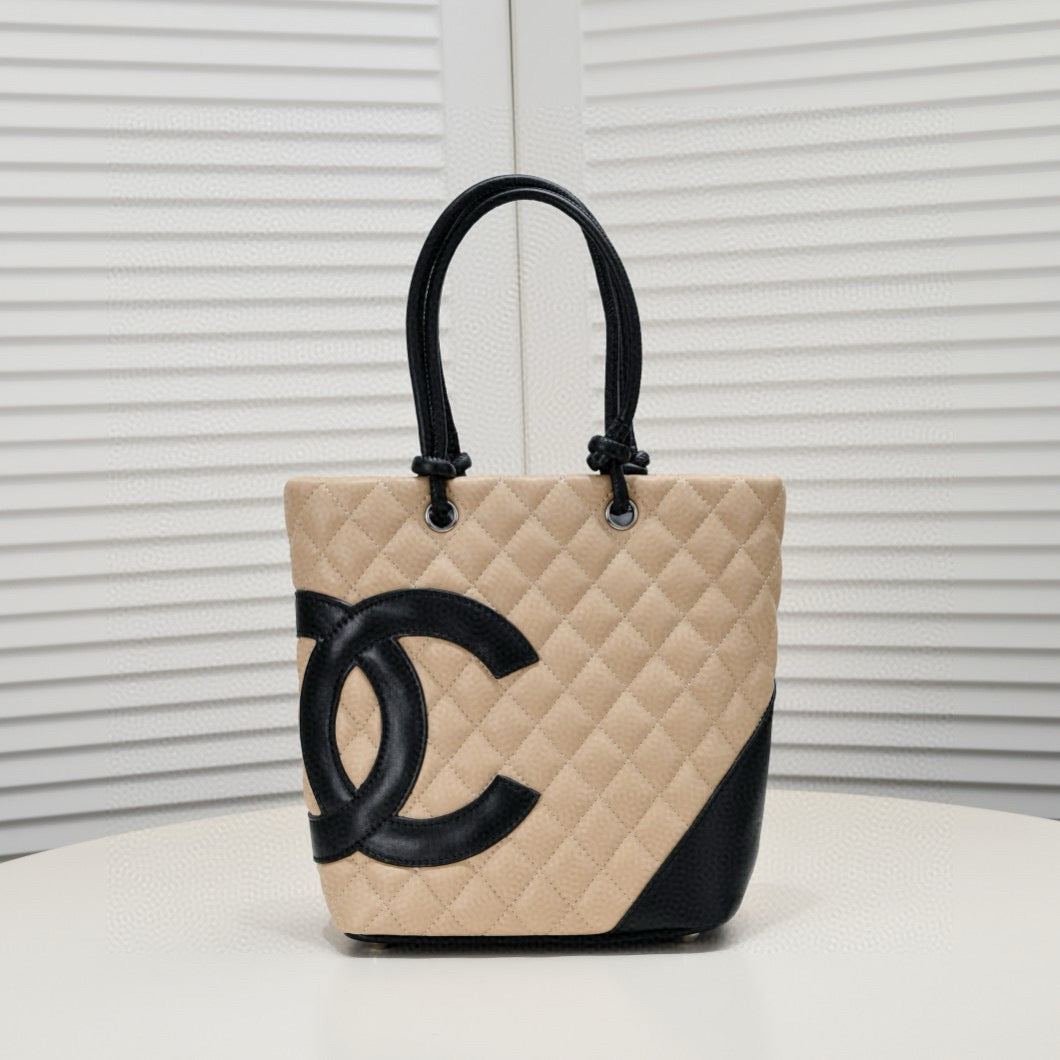 CHA*NEL Cambon Line Medium Tote