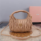 Premium Quilted Soft Leather Shoulder Bag – JY