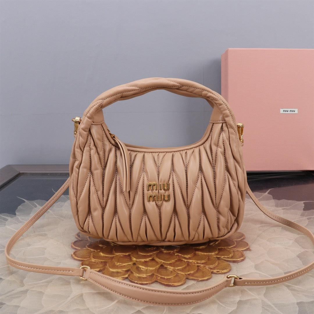 Premium Quilted Soft Leather Shoulder Bag – JY