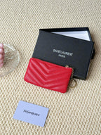Luxury Quilted Key Pouch