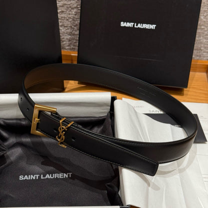 Premium Smooth Calfskin Belt – 3.0cm