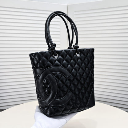 CHA*NEL Cambon Line Medium Tote