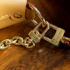 Croissant Loop Bag | Chain & Leather Strap |Premium Quality|