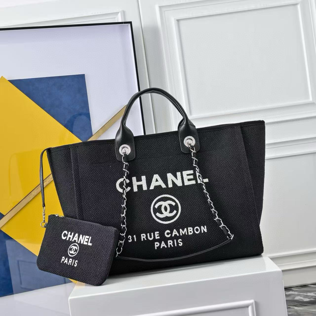 Luxury Canvas Tote (AS3257) – Limited Edition