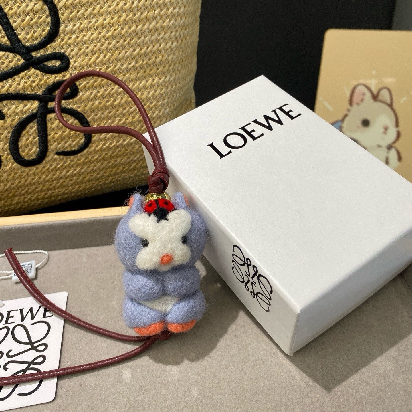 New Arrival – Felt & Leather Squid Charm