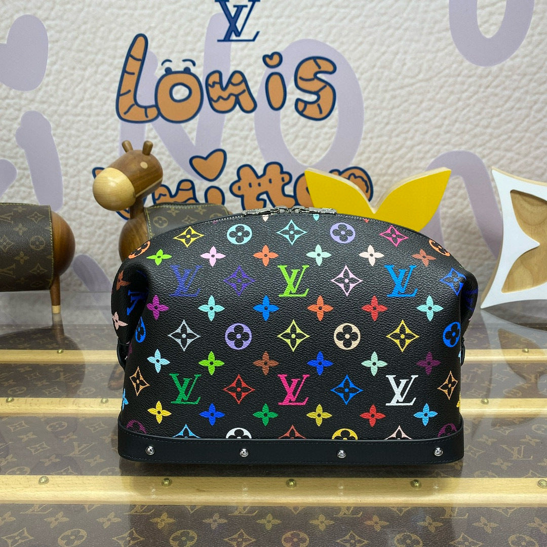 Monogram Multicolor Pouch | Large| Premium quality