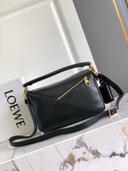 Premium Lambskin Geometric Puzzle Bag [Premium Quality]