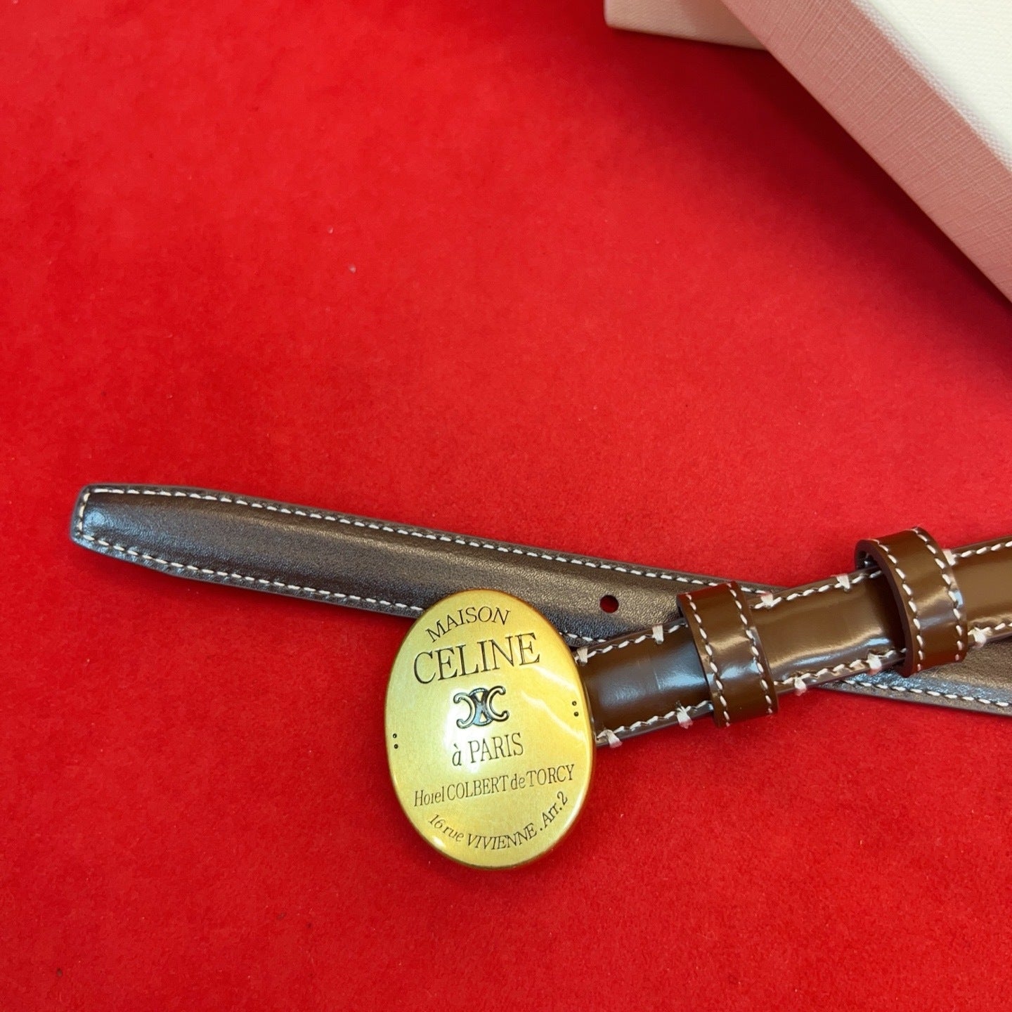 Teen Triomphe Slim Belt — 18mm
