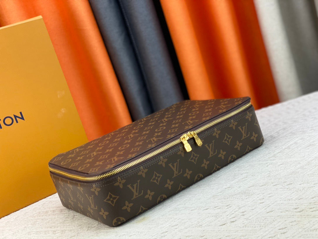 Monogram Canvas Jewelry Box | 3 Prints · 3 Sizes
