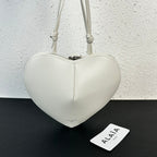 Heart-Shaped Crossbody Bag – Elegant &amp; Practical Statement Piece
