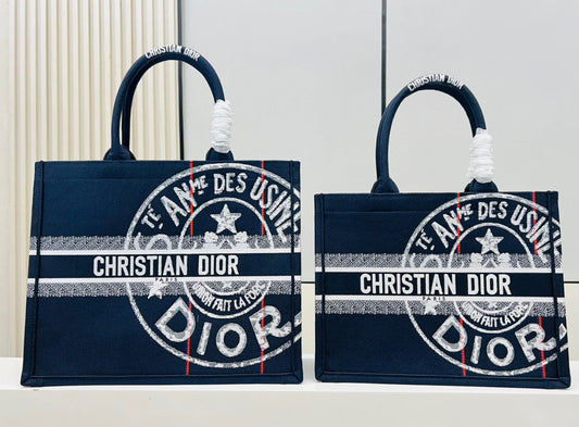 D!or Book Tote ( POSTAGE STAMP)