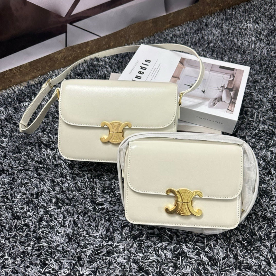 Triomph Classic Flap Shoulder Bag – Timeless Edition