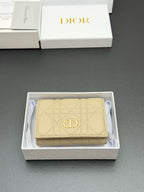 Cato Glycine Quilted Leather Wallet  (Premium Quality )