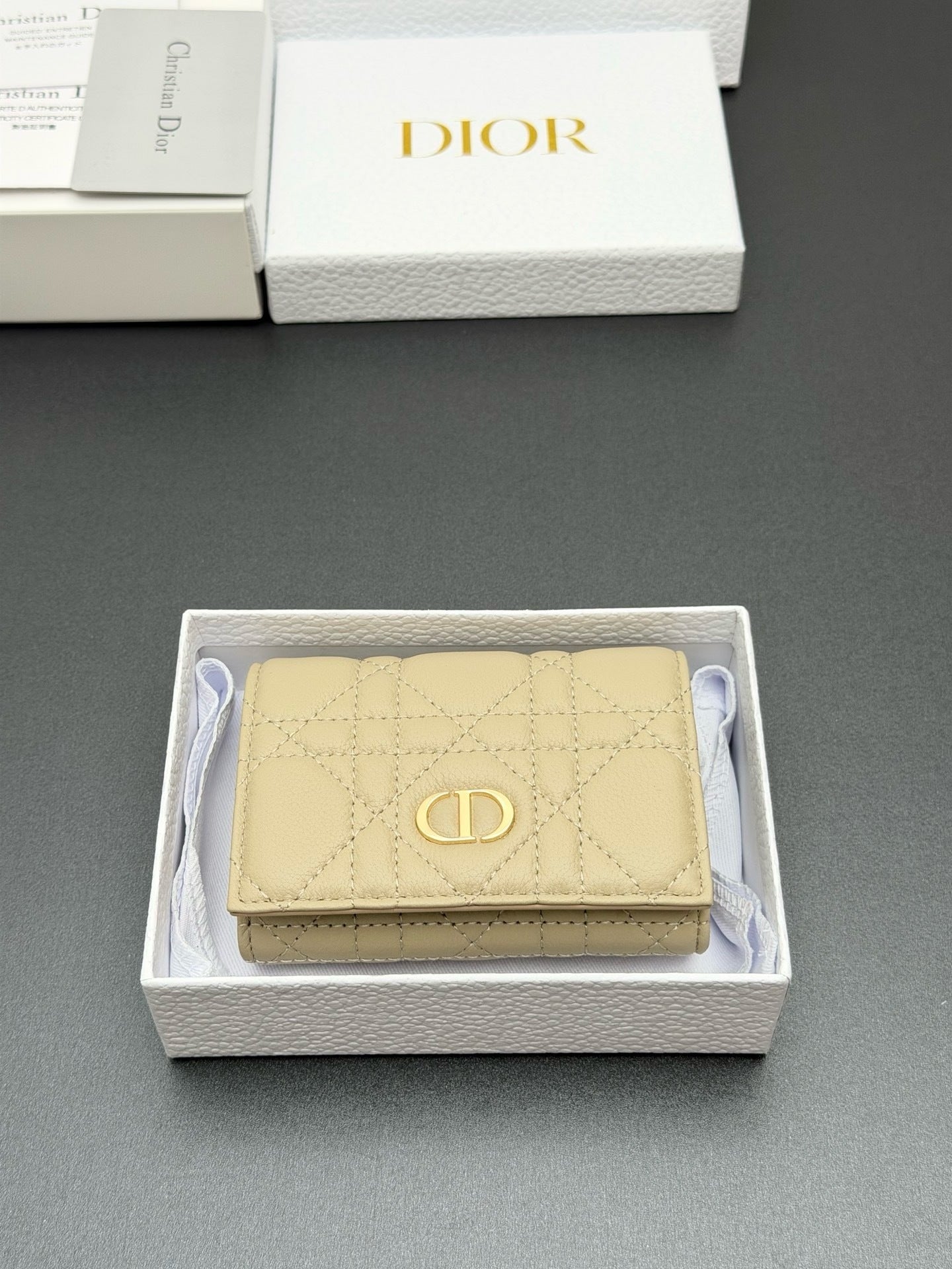 Cato Glycine Quilted Leather Wallet  (Premium Quality )