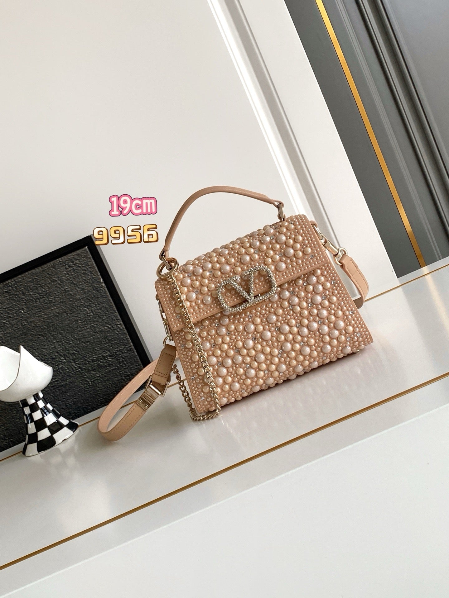 V-SLING Mini Crystal Bag | 9956 MTX