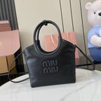 MM IVY Structured Leather Shoulder Bag – JC