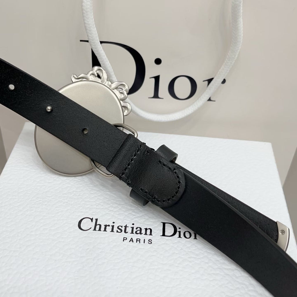 Médaillon Oval Buckle Belt — 25 mm
