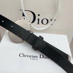 Médaillon Oval Buckle Belt — 25 mm