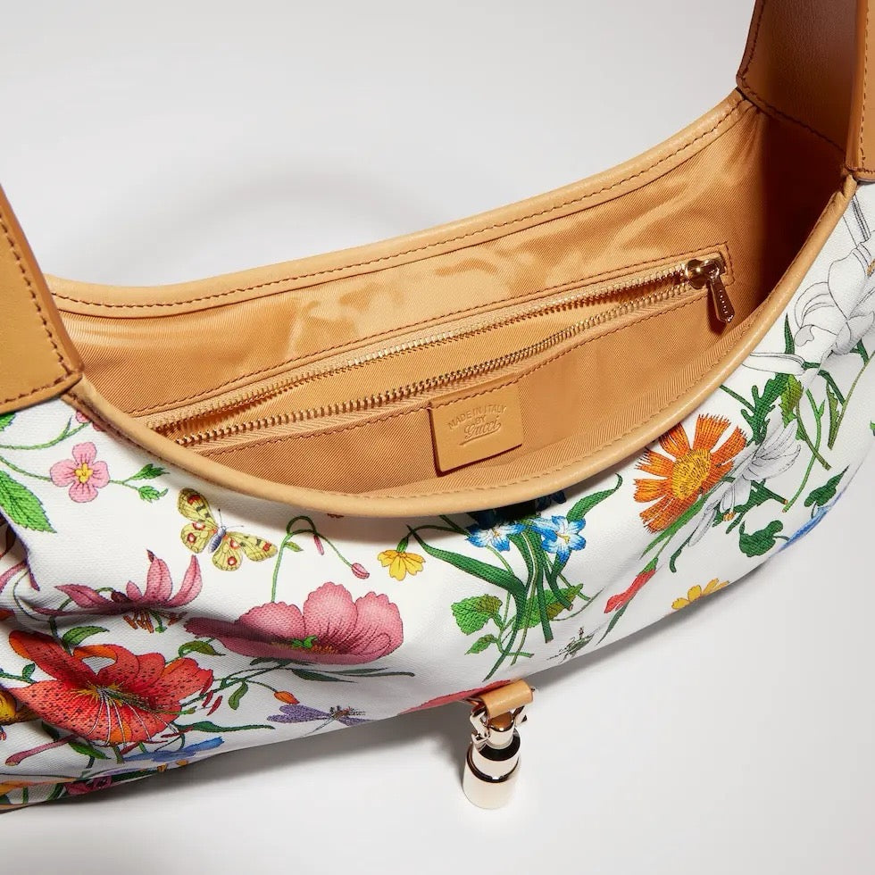 Jackie 1961 Flora Print Bag (Premium quality )
