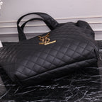 Quilted Oversized Tote Bag – Style 8019