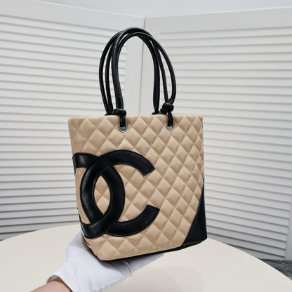 CHA*NEL Cambon Line Medium Tote