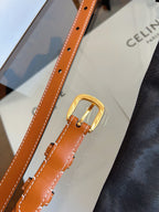 Vivienne Taurillon Belt | 18mm