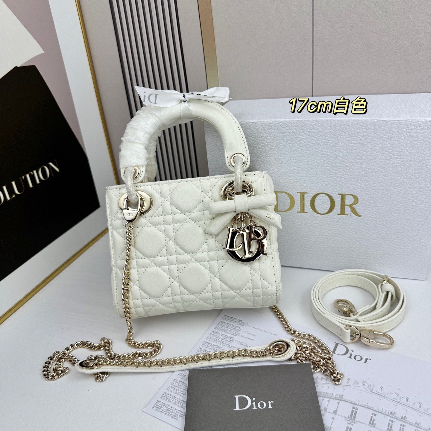 Classic Lady Bow Top-Handle Bag 26ss