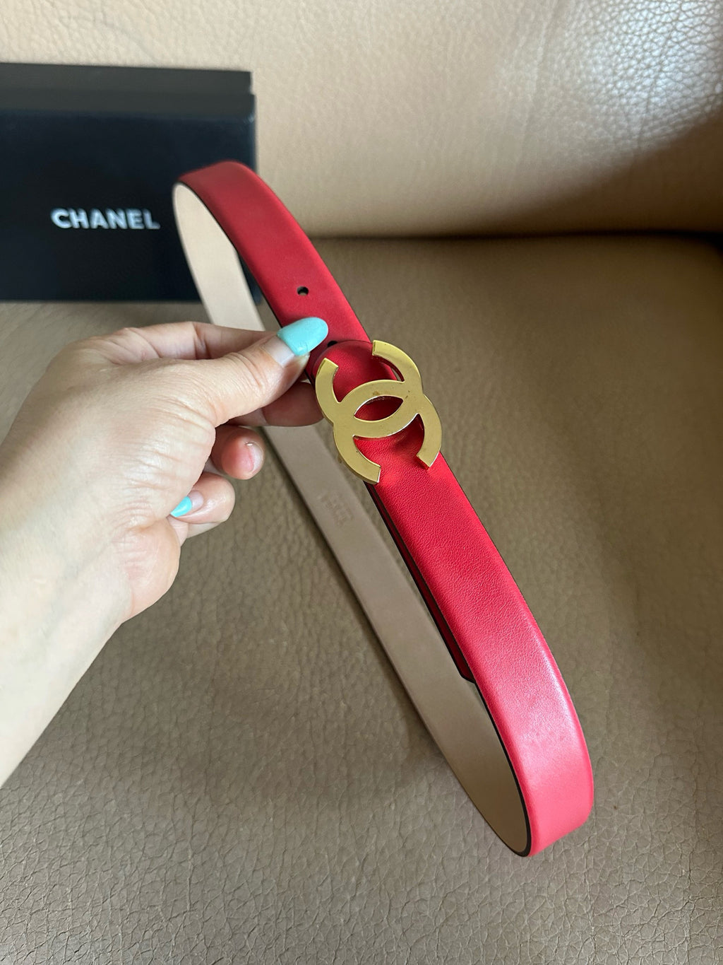 Iconic Double-C Buckle Belt